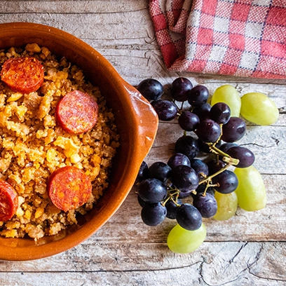 Campo de Criptana. Migas Manchegas