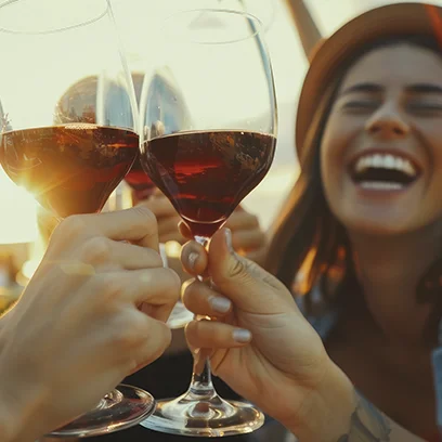 Campo de Criptana. Vino joven rosado