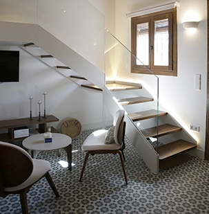 Casa rural El Ardite. Espacio de estar